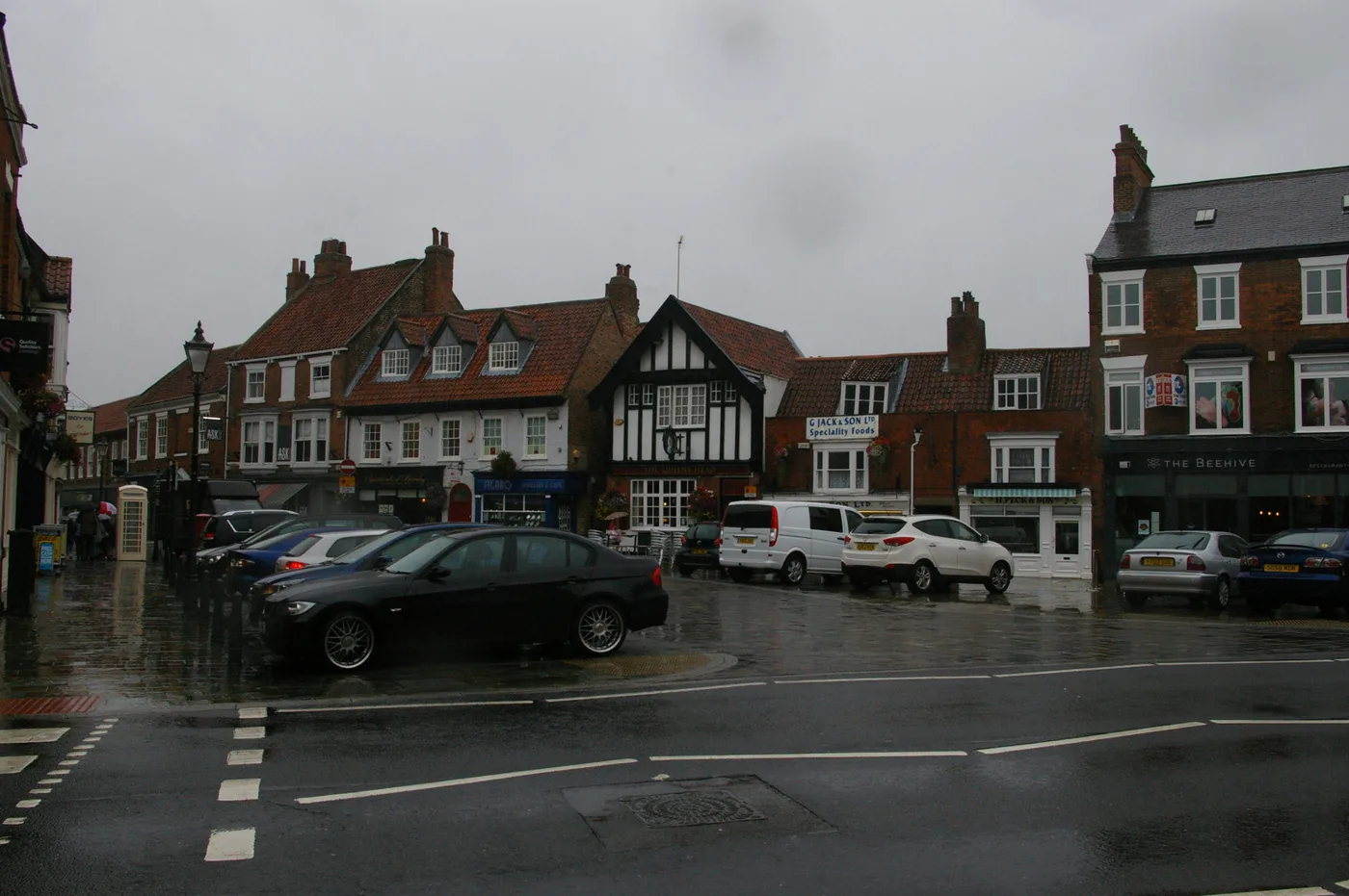 Wednesday Market, Beverley. The Festival of Christmas parade leaves here at 10am and moves down Toll Gavel to Saturday Market, and the square is one of the three Victorian market areas