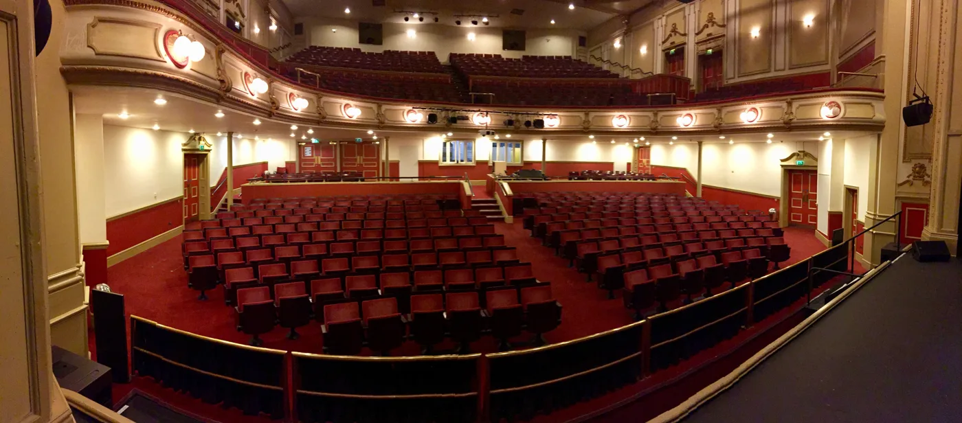 The auditorium at Bridlington Spa, where Cinderella runs for 29 performances from 12 December to 3 January