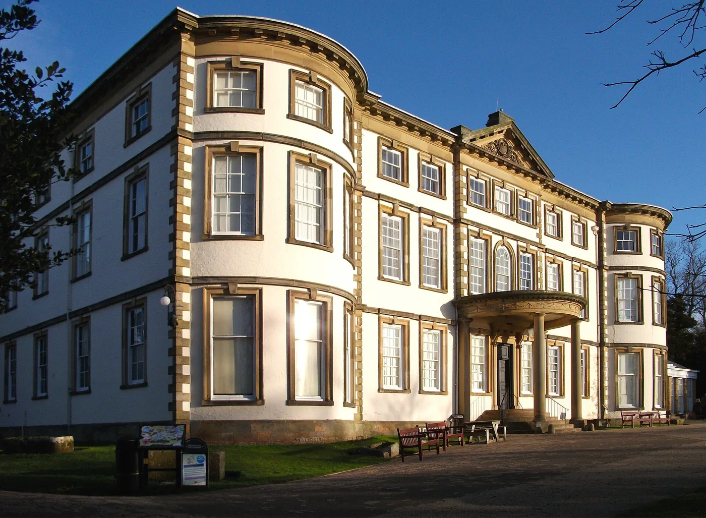 Sewerby Hall near Bridlington, the district's biggest paid attraction at £13.75 an adult